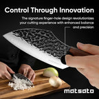 Matsato Knife Set 3-Piece Kitchen Knives, Cooking Chef Knife Set, Cleaver, Kitchen And Chef Cutting and Chopping Knives Sets Juego De Cuchillos Para Cocina
