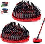 Scrubber Mop Head for Ocedar, Upgrade Scrub Brush for Ocedar, Spin Mop Scrub Brush Head for Ocedar EasyWring 1-Tank, More Bristles Scrub Brush Attachment for Bathroom, Deck, Kitchen Floor Cleaning