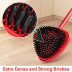 Scrubber Mop Head for Ocedar, Upgrade Scrub Brush for Ocedar, Spin Mop Scrub Brush Head for Ocedar EasyWring 1-Tank, More Bristles Scrub Brush Attachment for Bathroom, Deck, Kitchen Floor Cleaning