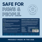 Cat Stain and Odor Remover| Enzyme Urine Odor Neutralizer - Stain Remover for Carpet, Litter Boxes, Bedding, and Laundry [160 Fl Oz Bundle]