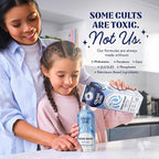 Cleancult Dish Soap Liquid Refill (32oz, 1 Pack) - Plant Based Cleaning Power - Dish Soap that Cuts Grease & Grime - Free of Harsh Chemicals - Uses 90% Less Plastic - Fresh Rain