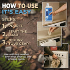 Laundry Detergent 62 Load/37.7 FlOz (2-Pack). 'Fresh Air' Liquid Laundry Detergent for Sensitive Skin. 'ProvenSafe' Laundry Soap Washing Detergent w/Odor & Stain Remover for Activewear & All Fabrics