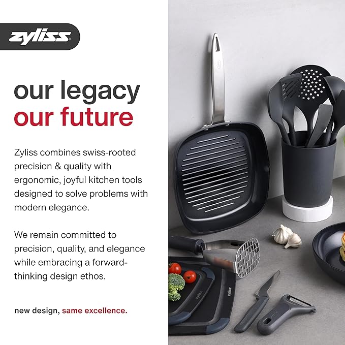 Zyliss Utility Kitchen Knives with Sheath Covers - Dishwasher Safe - Stainless Steel Kitchen Knives Perfect for Cutting Meat, Vegetables & Fruit - 3 Piece Paring Set