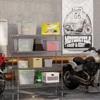 14" Deep x 48" Wide x 54" Height Wire Shelving Kit | 4-Tier | NSF Commercial Storage Rack Unit