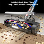 Cordless Vacuum Cleaner, 580W 48KPA 70Mins Vacuum Cleaners for Home, Self-standing Stick Vacuum with Aromatherapy, Anti-Tangle Brush, Wall Mount Charging Vacuum for Hardwood Floor/Carpet/Pet Hair