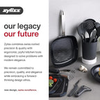 Zyliss Utility Kitchen Knives with Sheath Covers - Dishwasher Safe - Stainless Steel Kitchen Knives Perfect for Cutting Meat, Vegetables & Fruit - 2 Piece Santoku & Chef Set