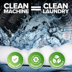Heavy Duty Washing Machine Cleaner and Descaler - Deep Cleaning Tablets For Front Load or Top Load Washer (12 XL Tablets - One Year Supply)