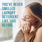 Laundry Detergent Liquid, Central Coast- Sandalwood & Lavender, 50+ Loads, Concentrated, Non toxic, Plant Based Enzyme Cleaners, Long Lasting Luxury Clean, Cologne Soap for Men, 32 oz