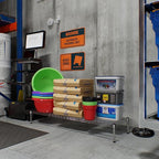 18" Deep x 60" Wide x 8" Height Wire Shelving Kit | 1-Tier | NSF Commercial Storage Rack Unit