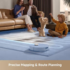 DREAME L40s Ultra CE Robot Vacuum and Mop with Auto-Empty, Mop Self-Cleaning, 13,000Pa Suction, Mop Raising, Ultrasonic Carpet Sensing, Ideal for Pet Hair, Carpet and Hard Floors, Easy Maintenance