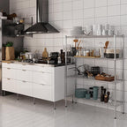 14" Deep x 42" Wide x 54" Height Wire Shelving Kit | 4-Tier | NSF Commercial Storage Rack Unit