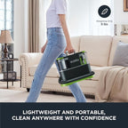 EUREKA Portable Carpet and Upholstery Cleaner, Spot Cleaner for Pets, Stain Remover for Carpet, Area Rugs, Upholstery, Coaches and Car, 50.7oz Large Water Tank, NEY101GR with Cleaning Formula, Green