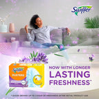 Swiffer Dusters Refill for Cleaning, Feather & Microfiber Duster Disposable Alternative, for Dusting Furniture, Blinds, Ceiling Fans, Walls, Helps Remove Allergens, Lavender, 18ct (Pack of 4)