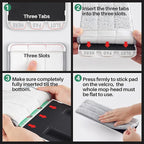 JOYMOOP Flat Mop, Microfiber Mops for Floor Cleaning and Long Handle Wall Cleaner, 60" Mop Handle with Flexible 15" Flat Head with a Microfiber Mop Pad - Green