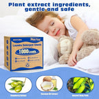 1000 Loads Mega Pack Laundry Detergent Sheets, Eco-friendly Laundry Sheets, Powerful Cleaning, Suitable for Homes, Dorms, and Apartments- [Fragrance-Free]