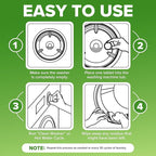 Heavy Duty Washing Machine Cleaner and Descaler - Deep Cleaning Tablets For Front Load or Top Load Washer (12 XL Tablets - One Year Supply)