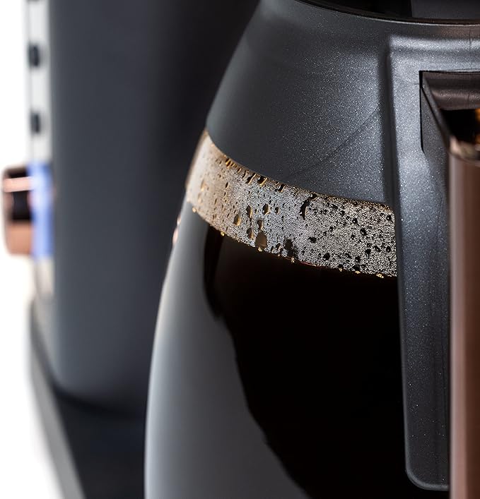 Café Specialty Drip Coffee Maker | 10-Cup Glass Carafe | WiFi Enabled Voice-to-Brew Technology | Smart Home Kitchen Essentials | SCA Certified, Barista-Quality Brew | Matte Black (Renewed)