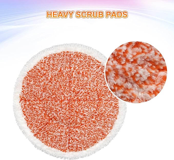 6 Pack S7000 Steam Mop Pads Replacement For Shark S7000AMZ S7001 S7001TGT S7000 Series Steam Mop, Microfiber and Reusable Mop Pads for Shark Steam & Scrub All-in-One Scrubbing Mop Pads for Cleaning