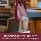 Kenmore BU3040 Intuition Bagged Upright Vacuum Lightweight Cleaner 2-Motor Power Suction with HEPA Filter, 3-in-1 Combination Tool, Handi-Mate for Carpet, Floor, Pet Hair, Red w/No Lift-up