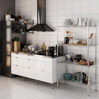 18" Deep x 36" Wide x 64" Height Wire Shelving Kit | 4-Tier | NSF Commercial Storage Rack Unit