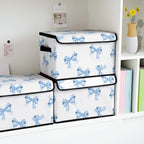 Stackable Clothes Storage Bins with Lids,Closet Organizers Fabric Box for Home and Office,Blanket Clothes Organizers,Under Bed Storage Containers 3 Pack.