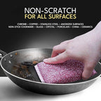 Dish Sponges for Kitchen (6 Pcs Pack) - Non Scratch Scrubbers for Cleaning Dishes - Reusable Dish Sponge Scrub Pads for Dishwashing & Washing - Household Scrubber Supplies & Tool for Pots, Pans, Sink