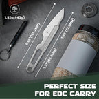 Kizer Cobbler Fixed Blade Knife with Sheath, 2.89 Inch D2 Steel Lightweight EDC Knife, D2 Handle Fixed Blade Hunting Knives, Small Survival Camping Knives, 1057A1