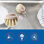 Classic Dishwashing Brush, Stainless Steel, K1109432800