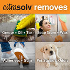 Citra Solv Concentrated Household Cleaner & Degreaser -Valencia Orange Scent 8 fl oz Safe, Effective, and Versatile Cleaning Solution, Natural Ingredients Non Toxic,Biodegradable, Made in USA (2)
