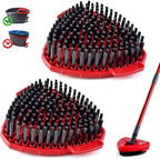 Scrubber Mop Head for Ocedar, Upgrade Scrub Brush for Ocedar, Spin Mop Scrub Brush Head for Ocedar EasyWring 1-Tank, More Bristles Scrub Brush Attachment for Bathroom, Deck, Kitchen Floor Cleaning