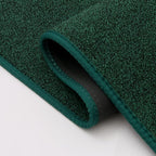Runner Rug with Non Slip Rubber Backing, Washable Soft Floor Carpet for Kitchen, Hallway, Entryway Indoor, Bedroom, Laundry, Low Pile Area Rugs, Solid Color with Pointillism Style (Green, 2' * 8')