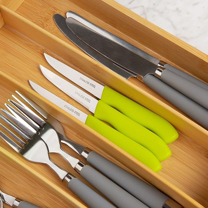 Paring and Garnishing Knife, 12-Piece Set, Knives with Straight Edge 3 Inch Blade, Stainless Steel, Spear Point, Fruit and Vegetable Cutting and Peeling, Green