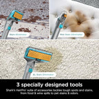 Shark StainStriker HairPro Portable Carpet, Upholstery & Area Rug Cleaner, Self-Cleaning, Stain, Hair & Odor Remover, Perfect for Pets & Car Interiors, 3 Tools & Pet Cleaning Solution, Teal, PX253BRN