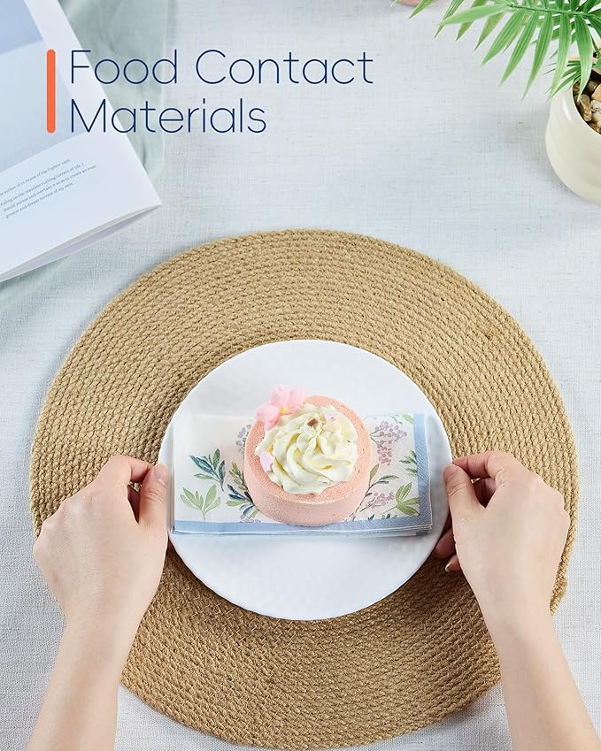7.5 inch Salad Appetizer Plate Set of 6, Opal Glass Light and Durable Geometric Faceted Small White Plates for Dessert, Kitchen, Dishwasher and Microwave Safe