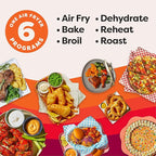 Instant Pot 4QT Vortex Plus 6-in-1 Mini Air Fryer, Custom Program Options, Crisps, Broils, Roasts, Dehydrates, Bakes, Reheats, 100+ In-App Recipes, Stainless Steel,4 Quarts
