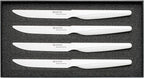 Kyocera 4-piece Ceramic Steak Knife Set, 4.5" White