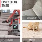 Hoover Spotless Portable Carpet + Upholstery Spot Cleaner Machine, Lightweight Shampooer Machine, Pet Stain Remover, Car and Auto Detailer, Pair with Hoover Carpet Cleaner Solution