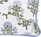 Ridhi Modern Farmhouse Pillow Covers Decorative Cotton Throw Pillow Covers Set of 2 Taupe Cushion Covers with Piping for Couch Sofa Bed Living Room Spring Home Decor 24x24