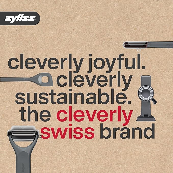 Zyliss Utility Kitchen Knives with Sheath Covers - Dishwasher Safe - Stainless Steel Kitchen Knives Perfect for Cutting Meat, Vegetables & Fruit - 2 Piece 3.25" Paring Set