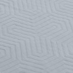 Threadmill Luxury Cotton Blankets for Queen Size Bed | All-Season 100% Cotton Queen Size Blanket | Aster Jacquard Cozy Lightweight, Soft Breathable Coverlet fits Full Size Bed, 90x92 | Scottish Grey