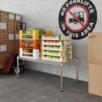 18" Deep x 36" Wide x 14" Height Wire Shelving Kit | 1-Tier | NSF Commercial Storage Rack Unit