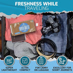 Dryer Sheets, 80 Bulk Loads - Laundry Fabric Softener Strips to Guard Against Static - Non Toxic for Sensitive Skin - Zero Waste and Plastic Free - Lightly Scented with Wrinkle Release Technology