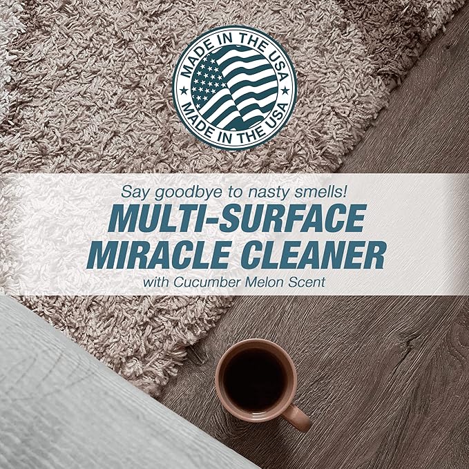 Advanced Pet Stain Remover - Dog Stain Remover and Odor Neutralizer with a Fresh, Clean Scent - Professional Strength Enzymatic Pet Carpet Cleaner Spray - Made in The USA - 32 Ounces