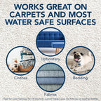 Simple Solution Stain & Odor Eliminator for Pets, Carpet Deodorizer, Enzyme Pet Odor Eliminator for Home, Stain Remover for Cat & Dog Pee, Urine Destroyer, Carpet Cleaner Spray, Gallon