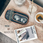 Mora Ceramic Decorative Tray - Rectangle 10in Dish for Jewelry, Soap Dispenser, Perfume, Makeup, Accessories, Candle, in The Bathroom Vanity, Bedside, or Kitchen Counter. Cute Organizers - Black