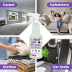 Mighty Mint Carpet Spot Cleaner, Spray to Remove Carpet Stains Instantly, Natural Peppermint Scent, 16oz
