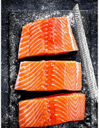 YOUSUNLONG Sakimaru Knife 15 inch(380mm) Ultimate Japanese Damascus Steel Fillet Knives Suitable for cutting tuna and salmon-Natural Ebony Handle With Leather Sheath