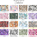Y2K BOO Blue Neon Wall Collage Kit - 50 Vibrant Photos for Dreamy Spaces, Perfect Room Decor, Trendy Aesthetic Photos 4x6, Magical Wall Art
