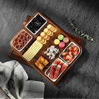 Shanik Premium Charcuterie Board – Magnetic Double-Sided Cheese and Meat Serving Tray, Elegant Cutting Board Gift for Hosting & Special Occasions